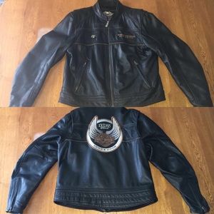 Harley Davidson 105th Anniversary Leather Coat
